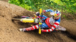 Travis Pastrana TwoStroke Motocross 2003 Suzuki RM125  Garage Build  Racer X Films [upl. by Eniruam]