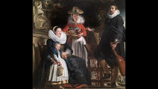 Jacob Jordaens  La familia del pintor [upl. by Etnaled122]