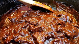 How to cook Chile Con Carne  CHILE COLORADO Recipe [upl. by Tsnre214]