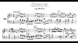 Beethoven Sonata No19 in G Minor Op49 No1 Biret Lewis [upl. by Finbar]