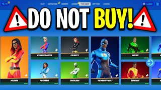 Why You Shouldnt Buy The Superhero Skins In Fortnite [upl. by Nomaid702]