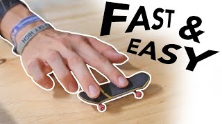 5 BEGINNER FINGERBOARD TRICKS [upl. by Enaols614]