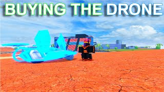 BUYING THE DRONE Roblox Jailbreak [upl. by Melisse]