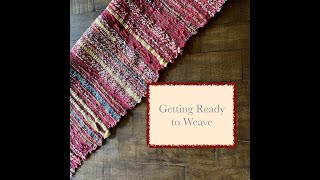 FIVE Warping the Rigid Heddle Loom [upl. by Marlow237]