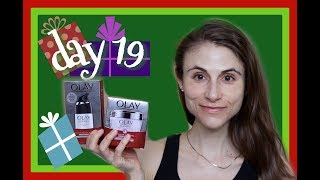 OLAY REGENERIST REVIEW VLOGMAS DAY 19 DR DRAY [upl. by Zelle]