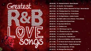 Greatest RampB Love Songs of All Time  Best Romantic RampB Music Playlist 2021 [upl. by Bencion]