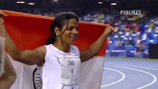 Dutee Chand  INDIA in the Womens 100m Sprint Gold [upl. by Apur777]