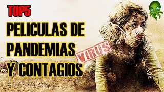 TOP5 Peliculas de Contagios y Pandemias [upl. by Etnoved]