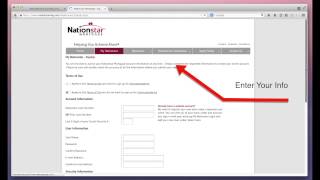 Nationstar Mortagege My Account Video Guide  MyBillComcom [upl. by Bodkin917]