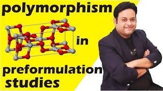 polymorphism in pharmacy I preformulation studies [upl. by Aidni]