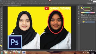 cara menghilangkan bayangan pada area wajah  PHOTOSHOP TUTORIAL [upl. by Hassi102]