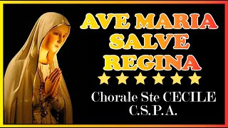 AVE MARIA SALVE REGINA chant chorale [upl. by Peale]