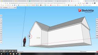 Simple House Tutorial Sketchup for Schools [upl. by Ahselet]