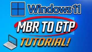 How to Convert MBR to GPT During Windows 11 Installation  Tutorial [upl. by Ohara]