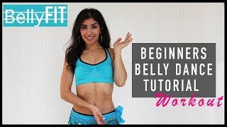 Beginners Bellydance Tutorial  By Leilah Isaac [upl. by Amimej]