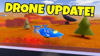 NEW Drone Vehicle Update Guide  Roblox Jailbreak [upl. by Shlomo717]