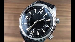 JaegerLeCoultre Polaris Date Dive Watch Q9068670 JLC Watch Review [upl. by Annoyk728]