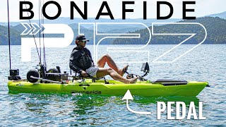 BONAFIDE P127 PEDAL DRIVE KAYAK [upl. by Onitsirc132]