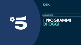 Canale 5  I programmi di oggi [upl. by Dirgni]