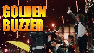 Malevo Golden Buzzer Malambo Group Americas Got Talent 2016 Judge Cuts｜GTF [upl. by Nagaem]