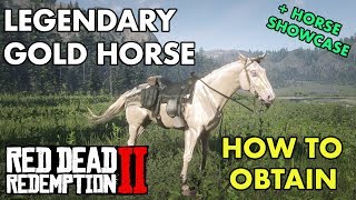 Legendary Gold Horse  Red Dead Redemption 2  How To Obtain Buell [upl. by Lodhia469]