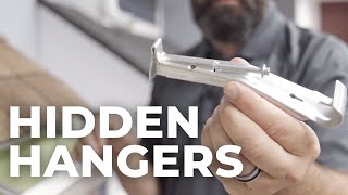 What are Hidden Hangers Hidden Hanger Gutter System [upl. by Solley]