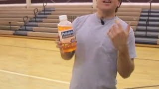 Pedialyte vs Sports Drink  Pro Athletes  Mens Health [upl. by Sueddaht]