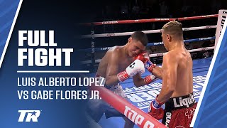 Luis Alberto Lopez Brutally Beats Down Gabe Flores Jr  FULL FREE FIGHT [upl. by Azer]